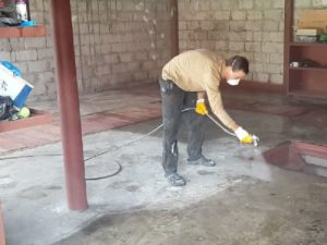 Обеспыливание бетонных полов