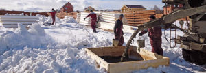 Строительство дома зимой и строительные работы в зимний период – все особенности процесса