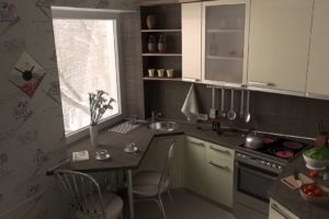 Ремонт кухни в хрущевке – используем малое пространство разумно