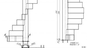 Винтовая лестница – как самому составить чертежи и собрать безопасную конструкцию