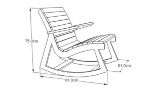 Кресло-качалка из фанеры – подготовка, выбор чертежей, последовательная сборка и отделка мебели