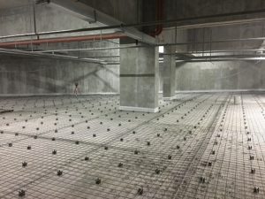 Промышленный бетонный пол