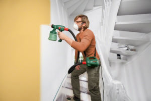Краскопульт для водоэмульсионной краски – упрощаем себе жизнь при покраске стен и потолков