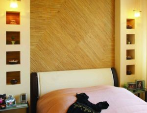 Бамбуковые обои на стенах – как поклеить натуральную отделку и облагородить интерьер?