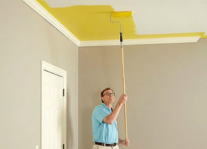 Какая водоэмульсионная краска лучше и чем покрасить потолок в квартире