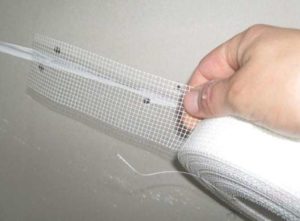 Армирующая лента для гипсокартона — пошаговая инструкция укладки