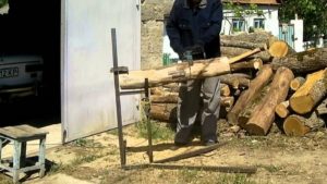Козлы для распилки дров своими руками – приспособление для пилки бензопилой
