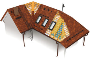 Крыша дома – особенности устройства разных систем