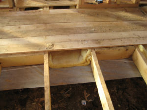 Как сделать пол на лагах в деревянном доме?