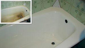 Реставрация ванны в домашних условиях – все возможные способы