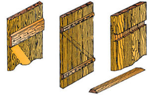 Деревянные двери из досок – доступные способы изготовления своими руками