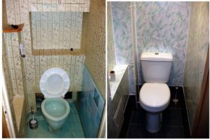 Ремонт туалета – заменяем сантехнику и облицовываем поверхности