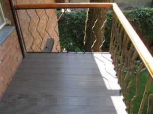 Обустройство пола на открытом балконе дачи или дома