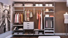 Гардеробная в квартире – альтернатива громоздким шкафам