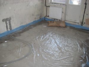 Гидроизоляция полов в квартире перед заливкой стяжки