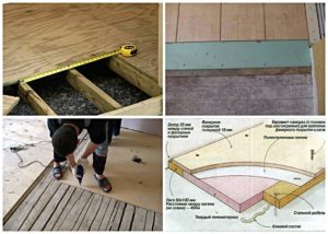 Технология укладки керамогранита на деревянный пол