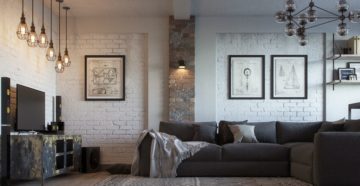 Стиль лофт в интерьере маленькой квартиры – правила оформления комнат