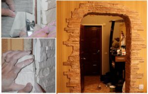 Отделка стен декоративным камнем – где использовать и как клеить?