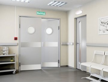 Медицинские двери и отбойники для стен: надежная защита здоровья