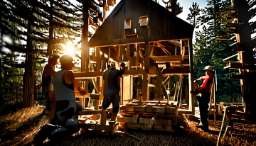 Строительство деревянных домов под ключ: качество и экологичность