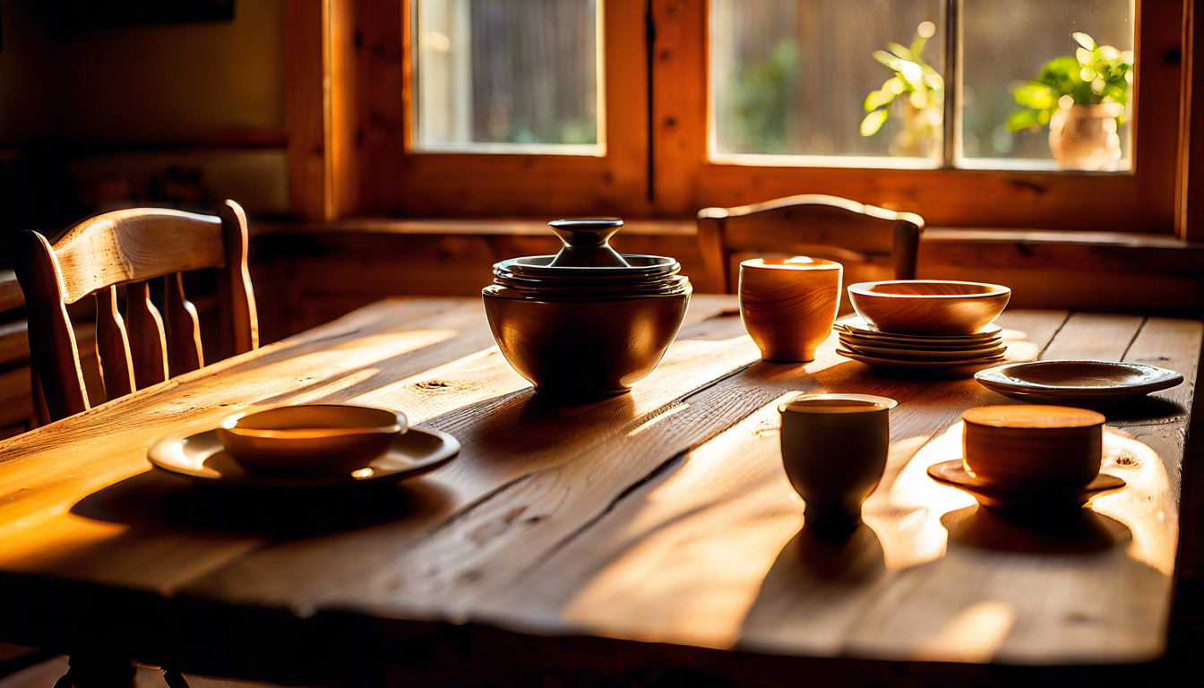 Кухонные столы: создание уютной атмосферы в доме