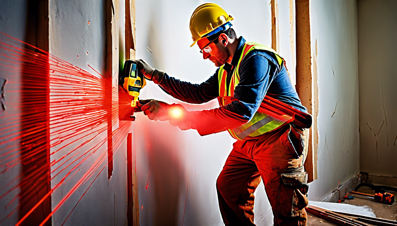 Лазерные уровни: современный инструмент для точной разметки и нанесения краски