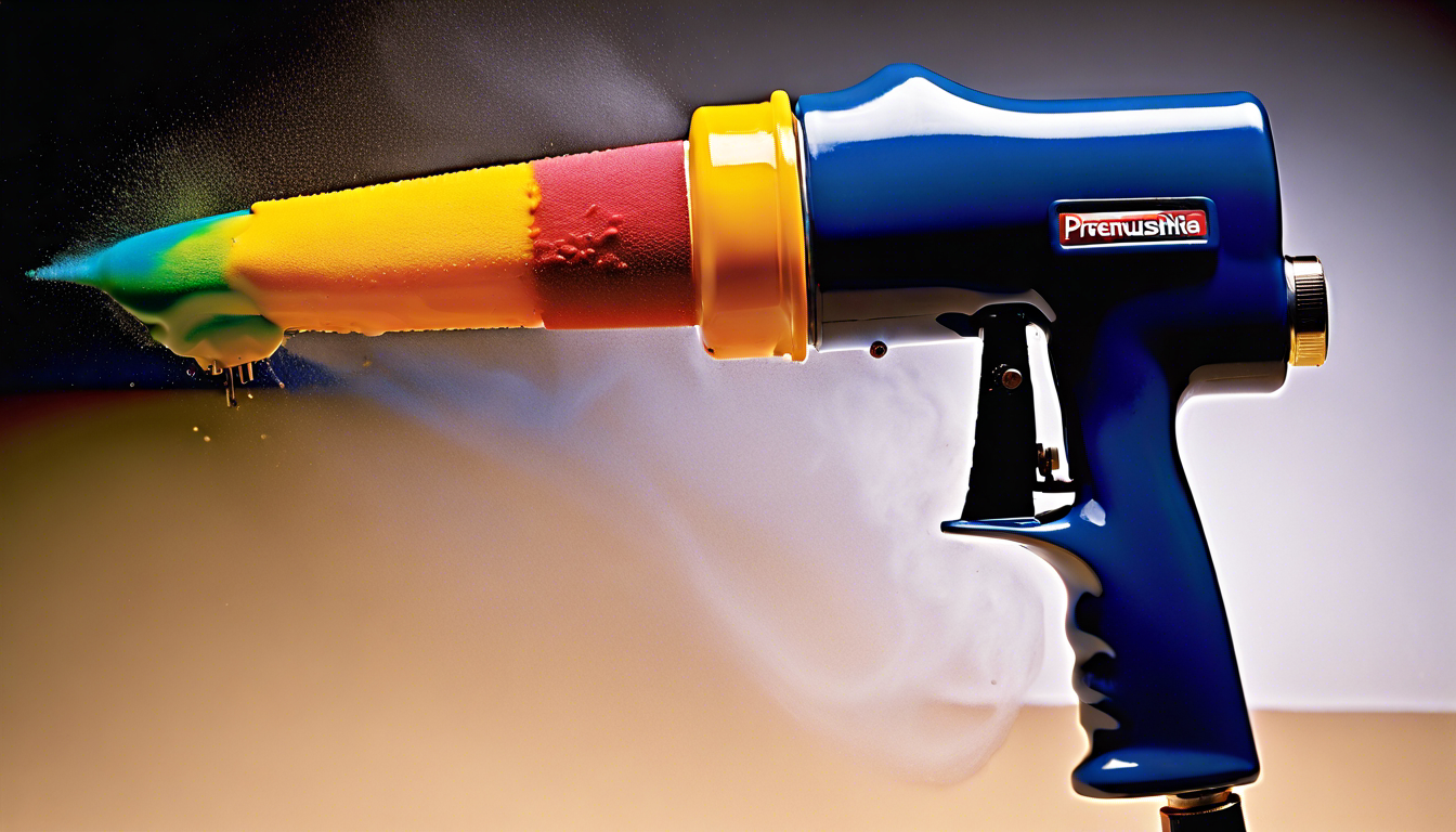 Пневматические краскопульты: особенности использования