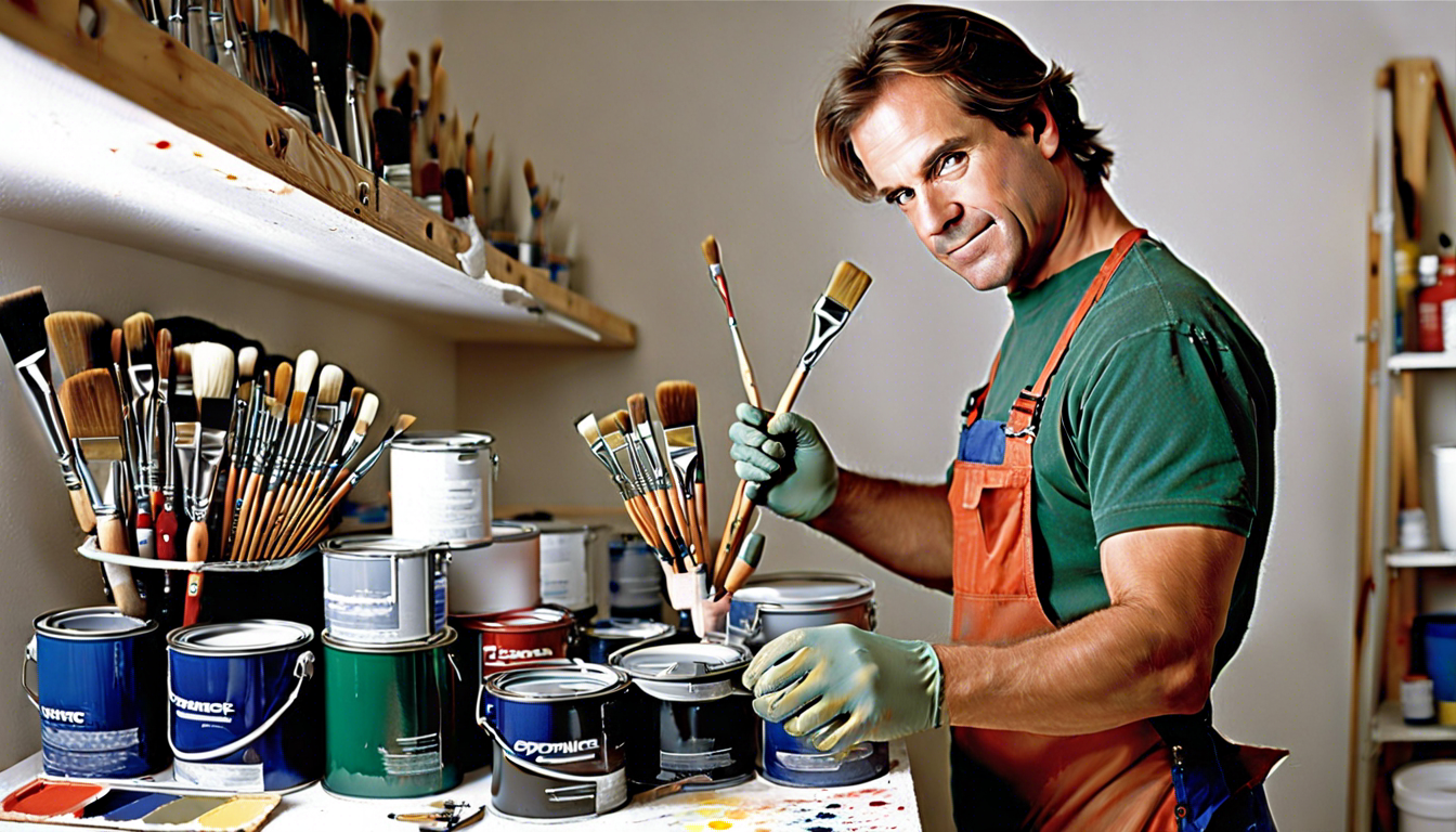 Как выбрать специализированный держатель для краски и кистей