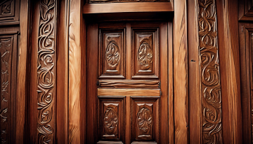 Как правильно ухаживать за деревянными дверьми?