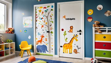 Безопасные двери для детских комнат: рекомендации по выбору
