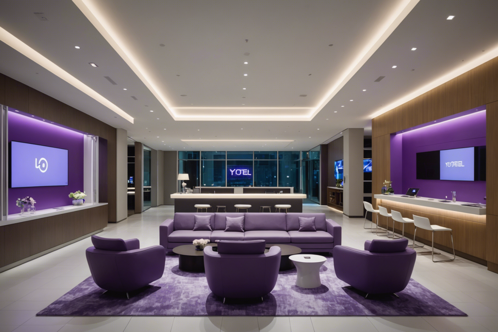 Технологический отель Yotel в Сингапуре