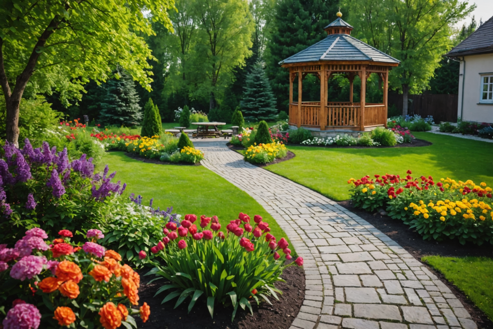 Ландшафтный дизайн под ключ в Москве и Московской области: преимущества и варианты